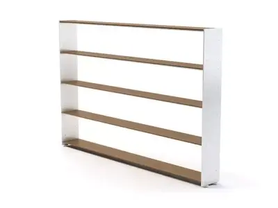 Modular Shelf System 3D model