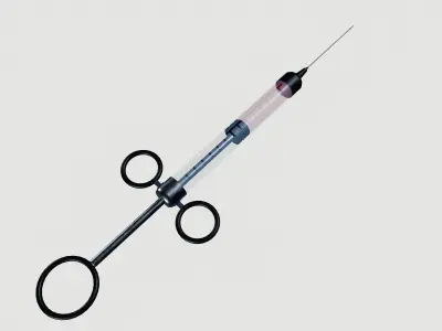 Medical Syringe 3D model