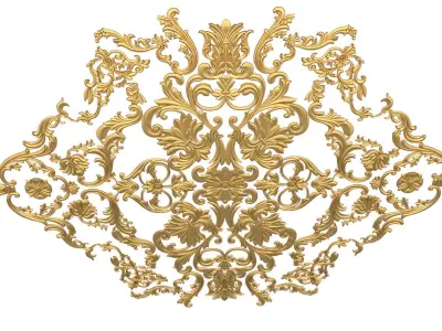 Classic decor ornament 95 3D model