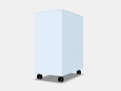 ALEX Drawer unit on castors 3D model