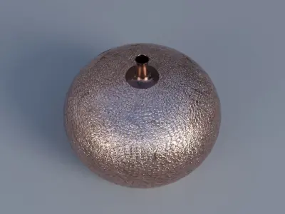 Pot Vases Low-poly 3D model