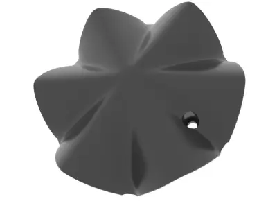 C018 Polaris DeCorsa Wheels Center Caps 3D print model