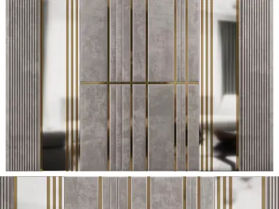 Panel 05 3D model purchase