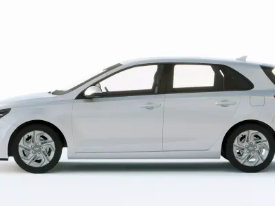 Hyundai i30 Hatchback 2021 3D model