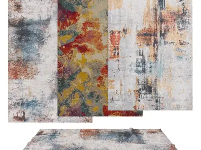 Rugs No 388 Low-poly 3D model
