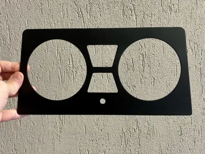 FRONT FOR DASHBOARD FIAT 147 SORPASSO IAVA 3D print model