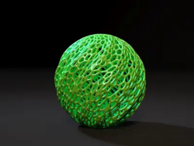 Christmas Ball 3 3D print model