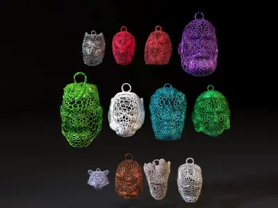 Heroes Marvel Christmas tree decoration 3D print model