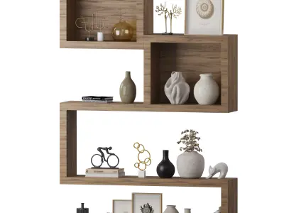 Wood Decor 3D model purchase