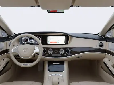 Mercedes Benz S65 W222 2014 3D model