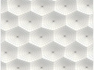 wall panel honeycomb middle 3D model