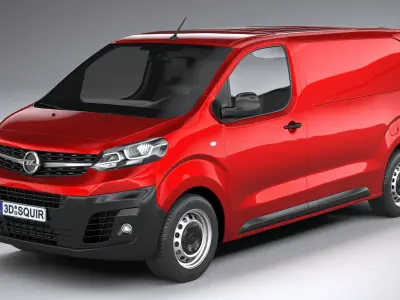 Opel Vivaro 2020 3D model