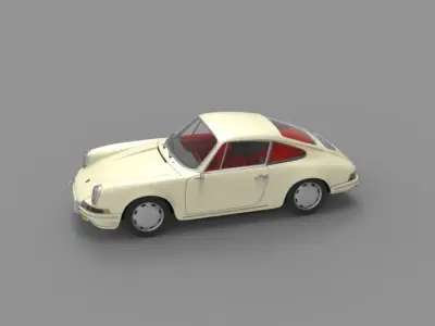 1964 Porsche 911 3D model