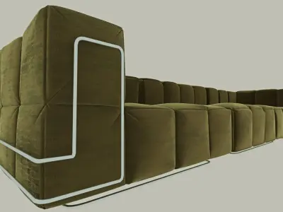 Urban Couch 3D model