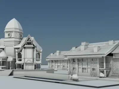 house society 3D model