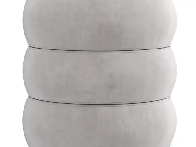 Pouf Cork 3D model