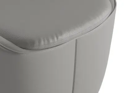 Swivel Dining Side Chair 3D model