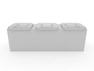 Stadium Seats 7 3D model