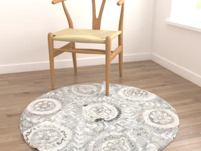 Rugs No 632 Low-poly 3D model
