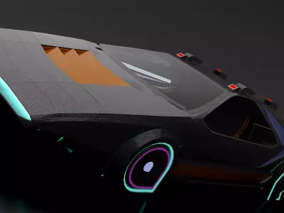 Alfa Romeo Carabo 1968-2045 Varlkiria Upgrade 3D model