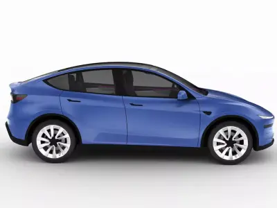 Tesla Model Y 2025 3D model by nwnsskml