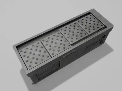 Autopsy Body Low-poly 3D model