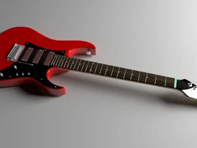 Electric Guitar 3D model