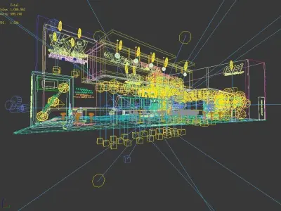 Exhibition - Area - 18X12-3DMAX2009-021 3D model
