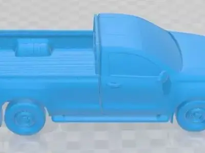 Toyota Hilux Regular Cab 2021 Printable Car 3D print model