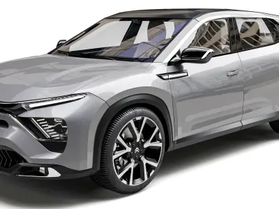 Citroen C5 X 2022 3D model