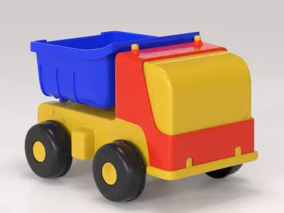 Toy Truck 3D model 3D model