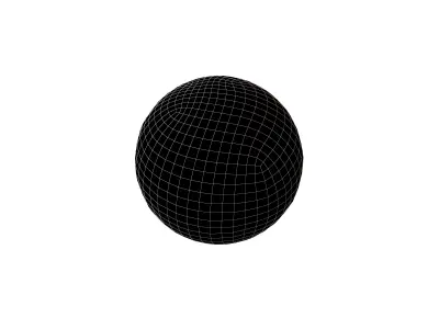 Table Tennis Ball v1 002 Free low-poly 3D model