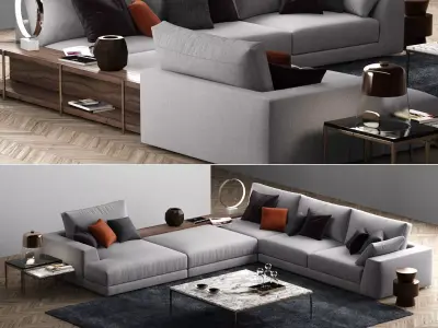 Argo sofa - Misuraemme 3D model