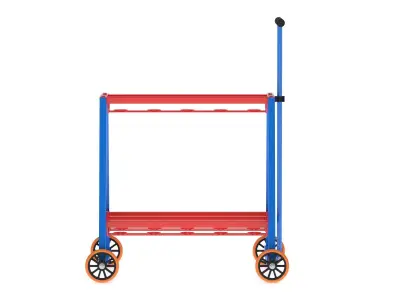 Athletics Shotput Trolley 3D model