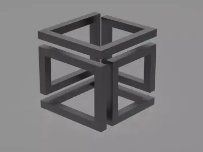 Infinity cube 3D print model