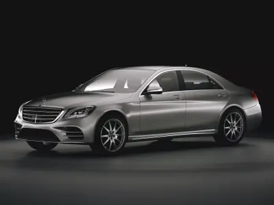 Mercedes Benz S560 2018 3D model
