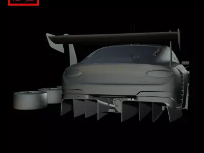 Bentley Continental GT3 2019 3D print model