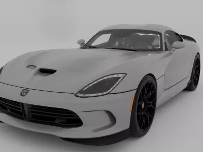 Dodge Viper GTS 3D model