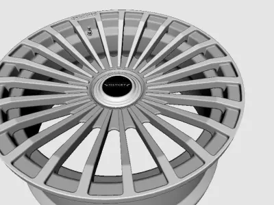 Wheels Mansory FS  23 3D model