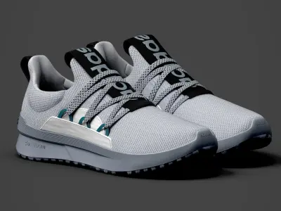 LITE RACER ADAPT CLOUDFOAM LIFESTYLE SLIP-ON SHOES Low-poly 3D model