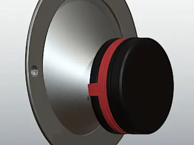 Ground Zero GZCT 19N-PROX S Tweeter - High Poly Free 3D model