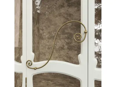 Entrance classic door 59 3D model