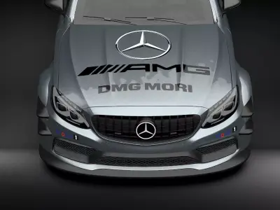Mercedes-Benz C63 AMG GT3 Wide Body 3D model