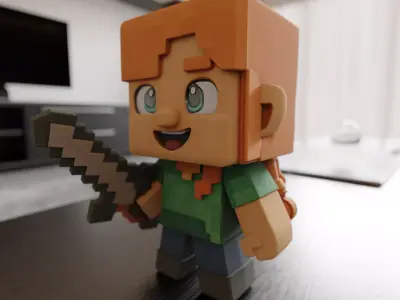Alex mine 3D print model