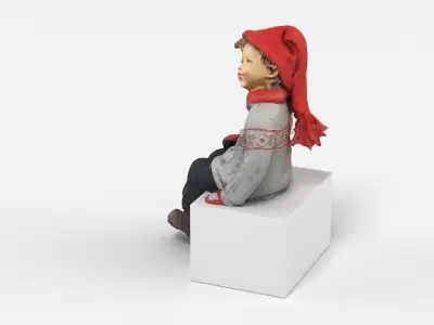 Boy Figurine 3D model