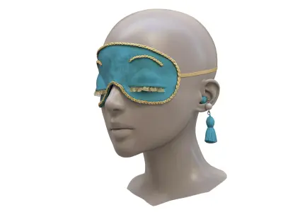 Sleep Mask 3D model