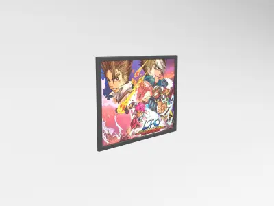 Little Fighter Online Painting v1 004 Free low-poly 3D model