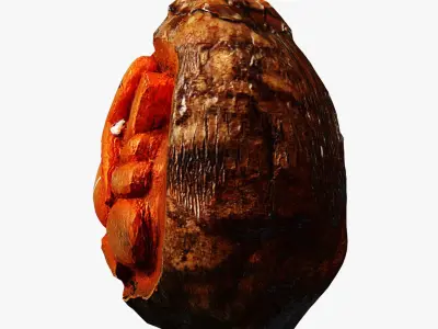 Statuette elephant 3D model