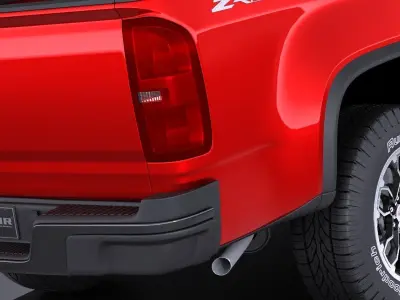 Chevrolet Colorado ZR2 4-door CG 2017 3D model