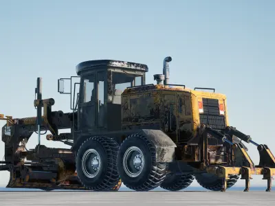ZBL Grayder v1 - Unreal Engine Project Low-poly 3D model